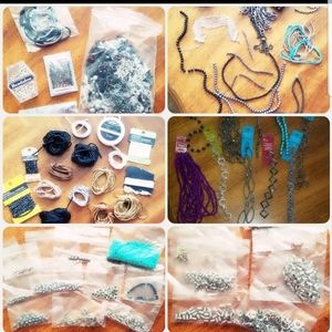 Huge lot of jewelry crafts